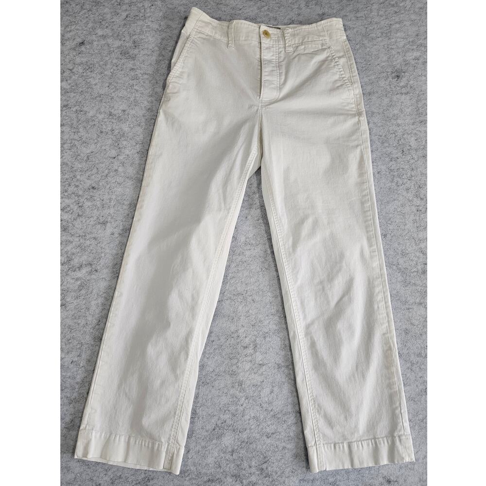 Everlane Chino White Lightweight, Pants, 5 Pocket, Sz 2